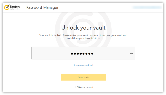 Fix Incorrect Password Error When Signing In To Norton Password Manager Vault