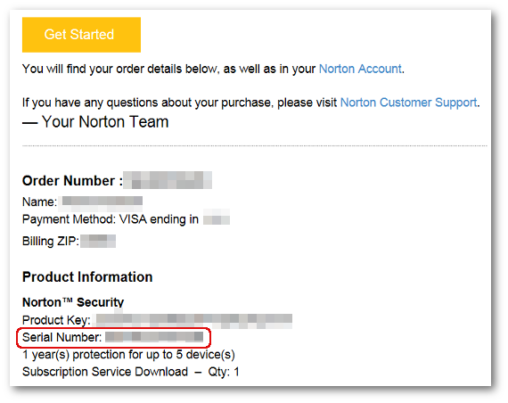 Symantec Norton Internet Security 2006 serial key or number