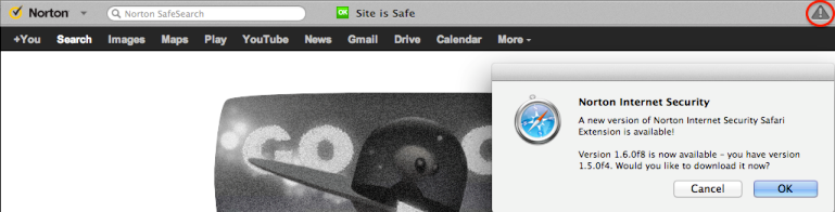 Oppgradere safari på mac